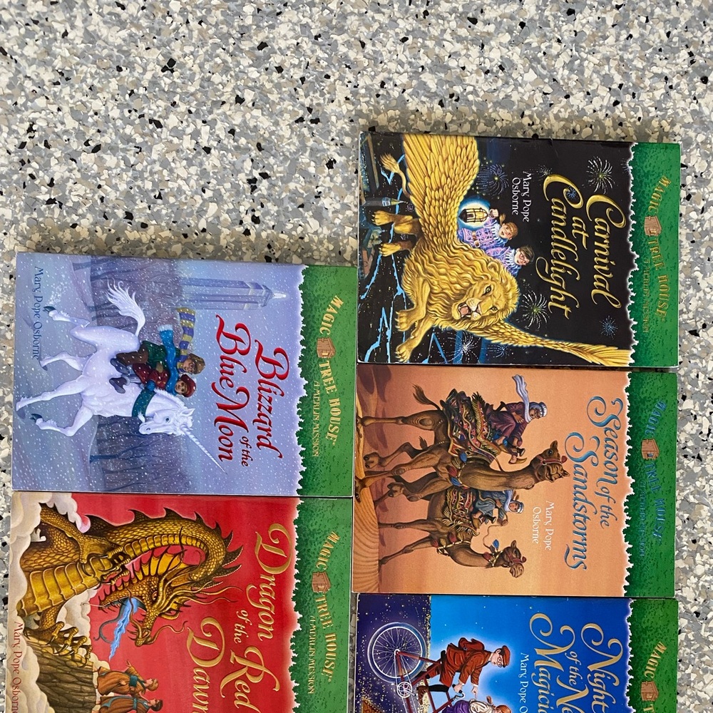 Magic Treehouse Merlin Mission Books